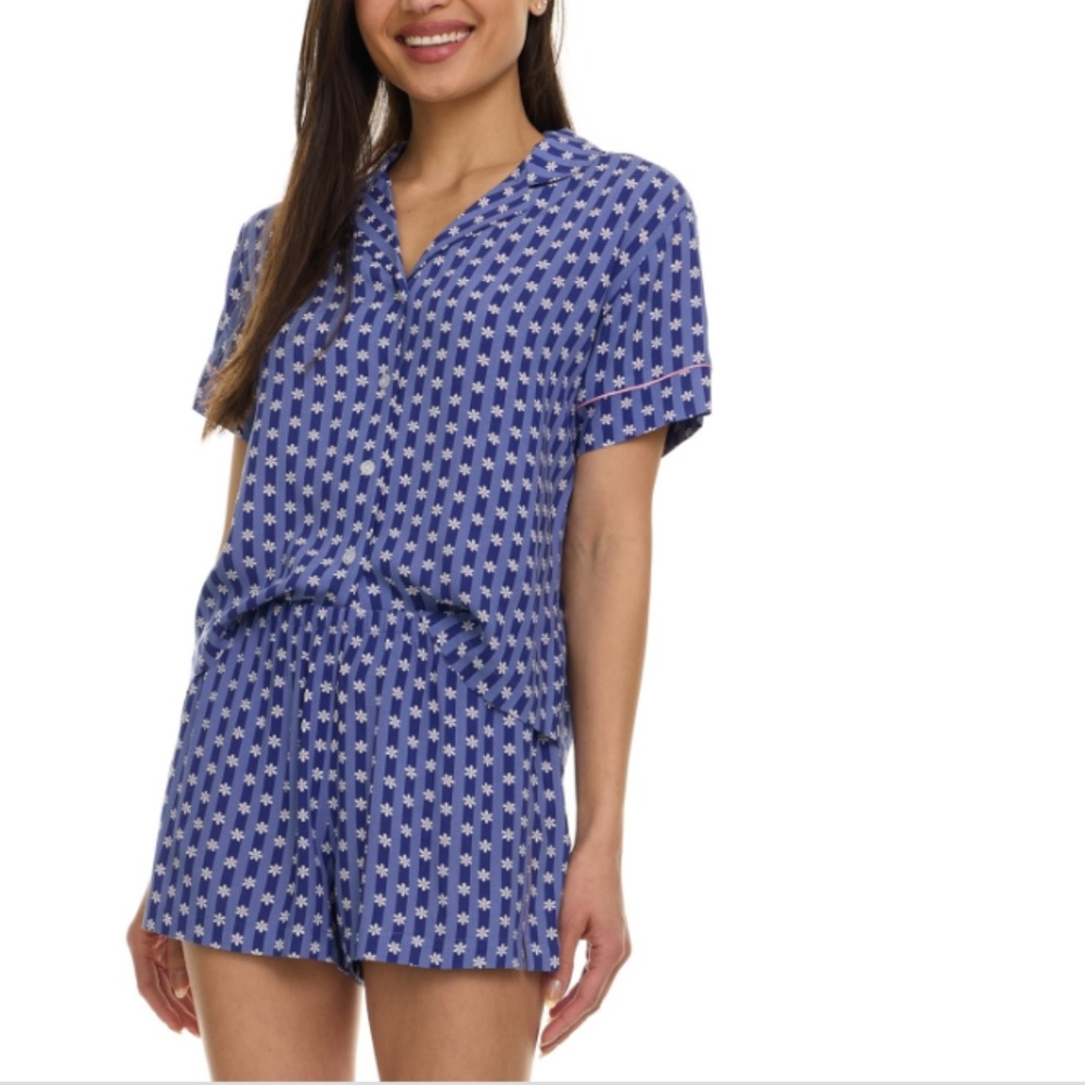 Flora Nikrooz 2pc Printed Pajama Set - Picture 3 of 3